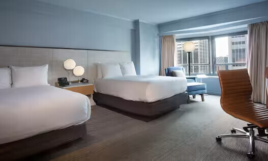 Premier Corner Two Double Beds